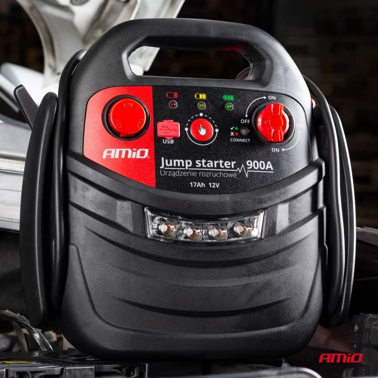 ΕΚΚΙΝΗΤΗΣ ΜΠΑΤΑΡΙΑΣ STARTER 4 ΣΕ 1 17Ah 12V DC 300A (700A max) 250PSI ΜΕ ΚΟΜΠΡΕΣΕΡ ΑΕΡΑ / ΜΑΝΟΜΕΤΡΟ / 3 LED / 2 ΠΡΙΖΕΣ 12V / 1 ΘΥΡΑ USB 5V 2,1A SENA ΓΙΑ ΒΕΝΖΙΝΗ ΚΑΙ DIESEL AMiO - 1 ΤΕΜ. ΕΚΚΙΝΗΤΗΣ ΜΠΑΤΑΡΙΑΣ STARTER 4 ΣΕ 1 17Ah 12V DC 300A (700A max) 250PSI ΜΕ ΚΟΜΠΡΕΣΕΡ ΑΕΡΑ / ΜΑΝΟΜΕΤΡΟ / 3 LED / 2 ΠΡΙΖΕΣ 12V / 1 ΘΥΡΑ USB 5V 2,1A SENA ΓΙΑ ΒΕΝΖΙΝΗ ΚΑΙ DIESEL AMiO - 1 ΤΕΜ.