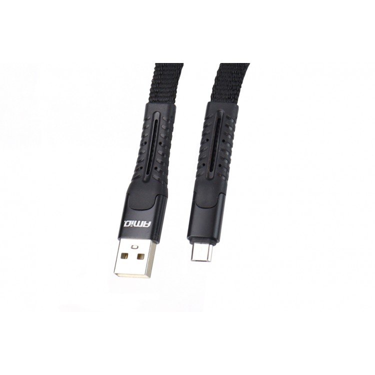 ΚΑΛΩΔΙΟ ΦΟΡΤΙΣΗΣ ΚΑΙ ΣΥΓΧΡΟΝΙΣΜΟΥ ΣΠΙΡΑΛ USB ΓΙΑ MICRO USB 120cm FullLINK UC-12 AMIO