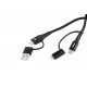 Amio - ΚΑΛΩΔΙΟ ΦΟΡΤΙΣΗΣ ΚΑΙ ΣΥΓΧΡΟΝΙΣΜΟΥ USB C/USB C iOs/USB A 100cm FullLINK UC-15 - 1 τεμ. (02547/AM) Amio - ΚΑΛΩΔΙΟ ΦΟΡΤΙΣΗΣ ΚΑΙ ΣΥΓΧΡΟΝΙΣΜΟΥ USB C/USB C iOs/USB A 100cm FullLINK UC-15 - 1 τεμ. (02547/AM)