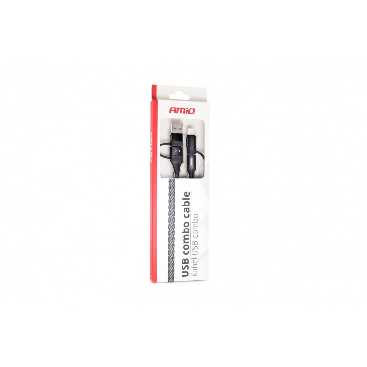 Amio - ΚΑΛΩΔΙΟ ΦΟΡΤΙΣΗΣ ΚΑΙ ΣΥΓΧΡΟΝΙΣΜΟΥ USB C/USB C iOs/USB A 100cm FullLINK UC-15 - 1 τεμ. (02547/AM) Amio - ΚΑΛΩΔΙΟ ΦΟΡΤΙΣΗΣ ΚΑΙ ΣΥΓΧΡΟΝΙΣΜΟΥ USB C/USB C iOs/USB A 100cm FullLINK UC-15 - 1 τεμ. (02547/AM)
