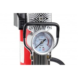 Amio – Κομπρεσέρ Αέρα 12V Διπλού Κυλίνδρου 10BAR 150PSI 60L/min με Μανόμετρο, LED Φακό, Σετ Επισκευής & Βαλιτσάκι για Άμεση Αντιμετώπιση Έκτακτων Αναγκών – 1 Τεμ. (02640/AM)