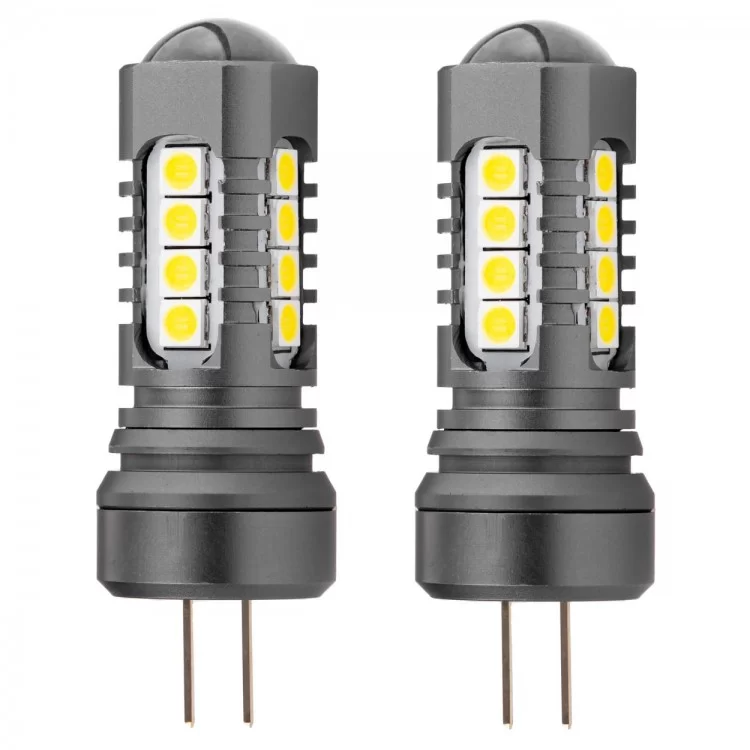 ΛΑΜΠΑΚΙΑ HP24W 12/24V 18xSMD 3030 LED ΛΕΥΚΑ CAN-BUS ΑMiO - 2 TEM. ΛΑΜΠΑΚΙΑ HP24W 12/24V 18xSMD 3030 LED ΛΕΥΚΑ CAN-BUS ΑMiO - 2 TEM.