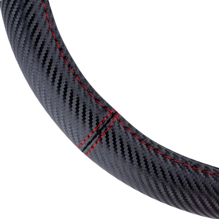 ΚΑΛΥΜΜΑ ΤΙΜΟΝΙΟΥ SWC-38 M 37-39cm ΣΕ ΜΑΥΡΟ CARBON ΧΡΩΜΑ ΜΕ ΚΟΚΚΙΝΗ ΡΑΦΗ ΑΜΙΟ - 1 ΤΕΜ. ΚΑΛΥΜΜΑ ΤΙΜΟΝΙΟΥ SWC-38 M 37-39cm ΣΕ ΜΑΥΡΟ CARBON ΧΡΩΜΑ ΜΕ ΚΟΚΚΙΝΗ ΡΑΦΗ ΑΜΙΟ - 1 ΤΕΜ.