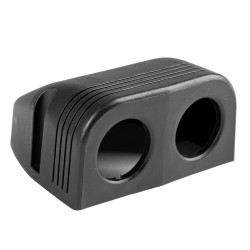 Amio - ΒΑΣΗ ΔΙΠΛΗ ΓΙΑ ΠΡΙΖΕΣ MOD-16 5x5x3cm ΔΙΑΜΕΤΡΟΣ ΤΡΥΠΑΣ: 3cm (02866/AM)