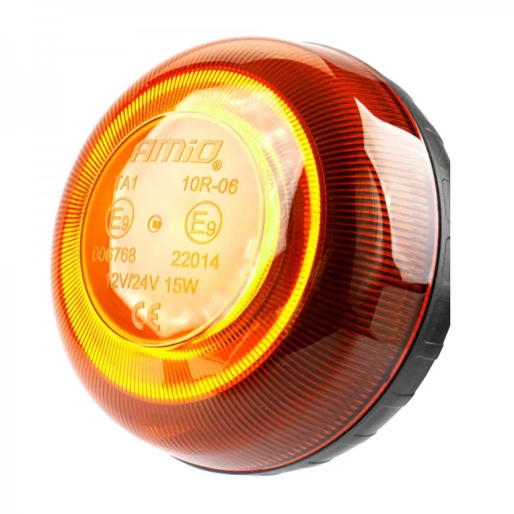 ΦΑΡΟΣ LED MINI 12/24V 18SMD ΒΙΔΩΤΟΣ ΠΟΡΤΟΚΑΛΙ 91x86mm ΑMiO - 1 TEM. ΦΑΡΟΣ LED MINI 12/24V 18SMD ΒΙΔΩΤΟΣ ΠΟΡΤΟΚΑΛΙ 91x86mm ΑMiO - 1 TEM.
