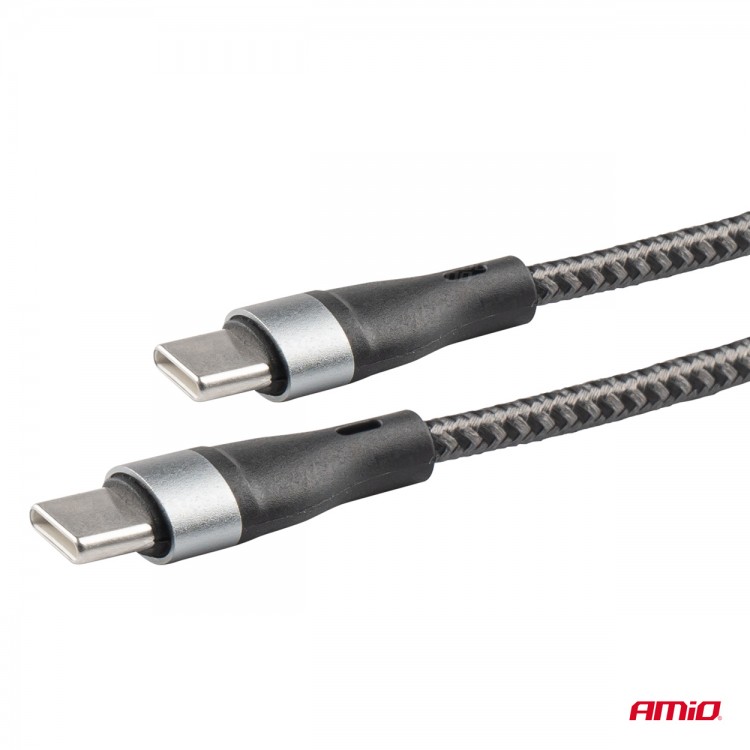 Amio - ΚΑΛΩΔΙΟ ΦΟΡΤΙΣΗΣ ΚΑΙ ΣΥΓΧΡΟΝΙΣΜΟΥ USB TYPE C 200cm 3.0A UC-18 - 1 ΤΕΜ. (02930/AM) Amio - ΚΑΛΩΔΙΟ ΦΟΡΤΙΣΗΣ ΚΑΙ ΣΥΓΧΡΟΝΙΣΜΟΥ USB TYPE C 200cm 3.0A UC-18 - 1 ΤΕΜ. (02930/AM)
