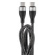 Amio - ΚΑΛΩΔΙΟ ΦΟΡΤΙΣΗΣ ΚΑΙ ΣΥΓΧΡΟΝΙΣΜΟΥ USB TYPE C 200cm 3.0A UC-18 - 1 ΤΕΜ. (02930/AM) Amio - ΚΑΛΩΔΙΟ ΦΟΡΤΙΣΗΣ ΚΑΙ ΣΥΓΧΡΟΝΙΣΜΟΥ USB TYPE C 200cm 3.0A UC-18 - 1 ΤΕΜ. (02930/AM)