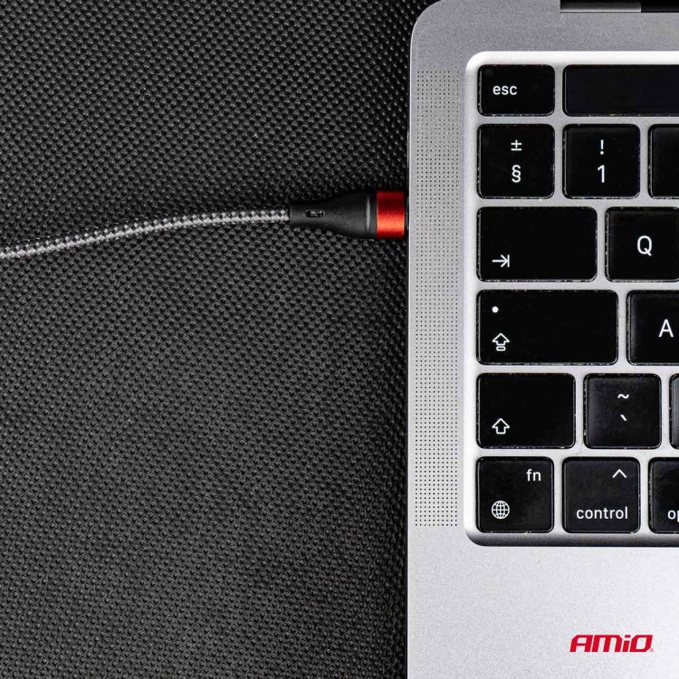 Amio - ΚΑΛΩΔΙΟ ΦΟΡΤΙΣΗΣ ΚΑΙ ΣΥΓΧΡΟΝΙΣΜΟΥ USB TYPE C ΣΕ APPLE LIGHTNING 100cm 2.4A UC-17 - 1 ΤΕΜ. (02929/AM) Amio - ΚΑΛΩΔΙΟ ΦΟΡΤΙΣΗΣ ΚΑΙ ΣΥΓΧΡΟΝΙΣΜΟΥ USB TYPE C ΣΕ APPLE LIGHTNING 100cm 2.4A UC-17 - 1 ΤΕΜ. (02929/AM)