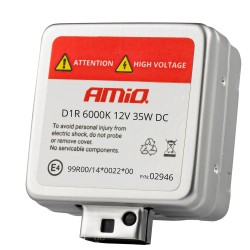 Amio - D1R 12V 6.000k 35W ΑΝΤΑΛΛΑΚΤΙΚΗ ΛΑΜΠΑ BASIC - 1 Τεμ. (02946/AM)