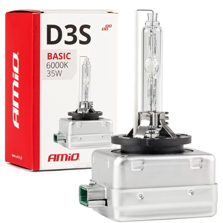D3S 12V 6.000k 35W ΑΝΤΑΛΛΑΚΤΙΚΗ ΛΑΜΠΑ BASIC AMIO - 1 Τεμ. D3S 12V 6.000k 35W ΑΝΤΑΛΛΑΚΤΙΚΗ ΛΑΜΠΑ BASIC AMIO - 1 Τεμ.
