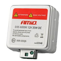 Amio - D3S 12V 6.000k 35W ΑΝΤΑΛΛΑΚΤΙΚΗ ΛΑΜΠΑ BASIC - 1 Τεμ. (02948/AM)