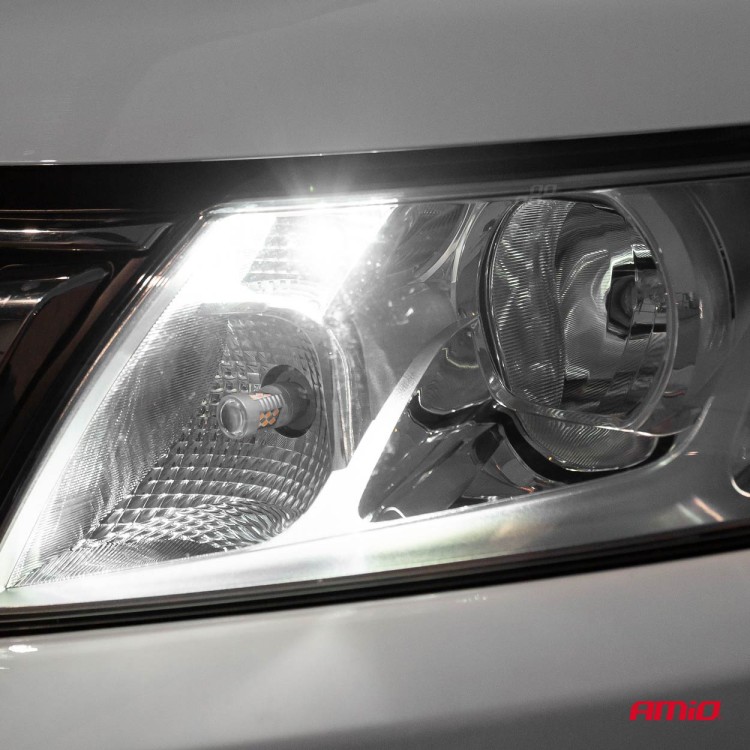 Amio - T10 W5W 12V COB LED ΛΕΥΚΟ ΧΡΩΜΑ CLEAR WHITE 100ΤΕΜ. (02955/AM) Amio - T10 W5W 12V COB LED ΛΕΥΚΟ ΧΡΩΜΑ CLEAR WHITE 100ΤΕΜ. (02955/AM)