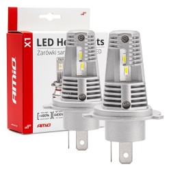 Amio - ΛΑΜΠΕΣ LED H4 10-16V 40W 6.500K 4400lm (ΨΥΚΤΡΑ) X1 - 2ΤΕΜ. (02965/AM) Amio - ΛΑΜΠΕΣ LED H4 10-16V 40W 6.500K 4400lm (ΨΥΚΤΡΑ) X1 - 2ΤΕΜ. (02965/AM)