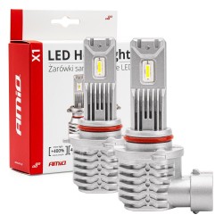 Amio - ΛΑΜΠΕΣ LED HΒ3 10-16V 40W 6.500K 4400lm (ΨΥΚΤΡΑ) X1 SERIES - 2ΤΕΜ. (02968/AM) Amio - ΛΑΜΠΕΣ LED HΒ3 10-16V 40W 6.500K 4400lm (ΨΥΚΤΡΑ) X1 SERIES - 2ΤΕΜ. (02968/AM)