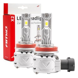 Amio - ΛΑΜΠΕΣ LED H8/H9/H11 10-16V 72W 6.500K 7920lm CAN-BUS (ΑΝΕΜΙΣΤΗΡΑΚΙ) X2 SERIES - 2ΤΕΜ. (02974/AM) Amio - ΛΑΜΠΕΣ LED H8/H9/H11 10-16V 72W 6.500K 7920lm CAN-BUS (ΑΝΕΜΙΣΤΗΡΑΚΙ) X2 SERIES - 2ΤΕΜ. (02974/AM)