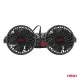 ΑΝΕΜΙΣΤΗΡΑΣ ΔΙΠΛΟΣ 12V 2χ4''(10,8cm) ΜΕ ΦΙΣ ΑΝΑΠΤΗΡΑ/2 USB 5V & ΣΤΗΡΙΞΗ ΣΤΟ ΠΡΟΣΚΕΦΑΛΟ ΑMiO - 1 TEM. ΑΝΕΜΙΣΤΗΡΑΣ ΔΙΠΛΟΣ 12V 2χ4''(10,8cm) ΜΕ ΦΙΣ ΑΝΑΠΤΗΡΑ/2 USB 5V & ΣΤΗΡΙΞΗ ΣΤΟ ΠΡΟΣΚΕΦΑΛΟ ΑMiO - 1 TEM.