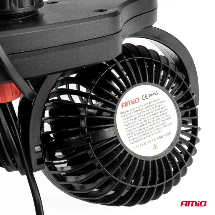 ΑΝΕΜΙΣΤΗΡΑΣ ΔΙΠΛΟΣ 12V 2χ4''(10,8cm) ΜΕ ΦΙΣ ΑΝΑΠΤΗΡΑ/2 USB 5V & ΣΤΗΡΙΞΗ ΣΤΟ ΠΡΟΣΚΕΦΑΛΟ ΑMiO - 1 TEM. ΑΝΕΜΙΣΤΗΡΑΣ ΔΙΠΛΟΣ 12V 2χ4''(10,8cm) ΜΕ ΦΙΣ ΑΝΑΠΤΗΡΑ/2 USB 5V & ΣΤΗΡΙΞΗ ΣΤΟ ΠΡΟΣΚΕΦΑΛΟ ΑMiO - 1 TEM.