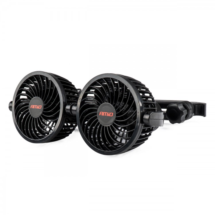 ΑΝΕΜΙΣΤΗΡΑΣ ΔΙΠΛΟΣ 12V 2χ4''(10,8cm) ΜΕ ΦΙΣ ΑΝΑΠΤΗΡΑ/2 USB 5V & ΣΤΗΡΙΞΗ ΣΤΟ ΠΡΟΣΚΕΦΑΛΟ ΑMiO - 1 TEM. ΑΝΕΜΙΣΤΗΡΑΣ ΔΙΠΛΟΣ 12V 2χ4''(10,8cm) ΜΕ ΦΙΣ ΑΝΑΠΤΗΡΑ/2 USB 5V & ΣΤΗΡΙΞΗ ΣΤΟ ΠΡΟΣΚΕΦΑΛΟ ΑMiO - 1 TEM.