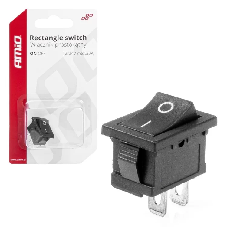 ΔΙΑΚΟΠΤΗΣ ON/OFF 3 ΕΠΑΦΩΝ 12V 20A 12mm x 19mm ΜΑΥΡΟΣ ΑΜΙΟ - 1 ΤΕΜ. ΔΙΑΚΟΠΤΗΣ ON/OFF 3 ΕΠΑΦΩΝ 12V 20A 12mm x 19mm ΜΑΥΡΟΣ ΑΜΙΟ - 1 ΤΕΜ.