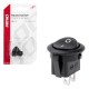 ΔΙΑΚΟΠΤΗΣ ON/OFF 2 ΕΠΑΦΩΝ 12V 20A ΣΤΡΟΓΓΥΛΟΣ Φ20mm ΜΑΥΡΟΣ AMIO - 1 τεμ. ΔΙΑΚΟΠΤΗΣ ON/OFF 2 ΕΠΑΦΩΝ 12V 20A ΣΤΡΟΓΓΥΛΟΣ Φ20mm ΜΑΥΡΟΣ AMIO - 1 τεμ.