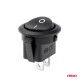 ΔΙΑΚΟΠΤΗΣ ON/OFF 2 ΕΠΑΦΩΝ 12V 20A ΣΤΡΟΓΓΥΛΟΣ Φ20mm ΜΑΥΡΟΣ AMIO - 1 τεμ. ΔΙΑΚΟΠΤΗΣ ON/OFF 2 ΕΠΑΦΩΝ 12V 20A ΣΤΡΟΓΓΥΛΟΣ Φ20mm ΜΑΥΡΟΣ AMIO - 1 τεμ.