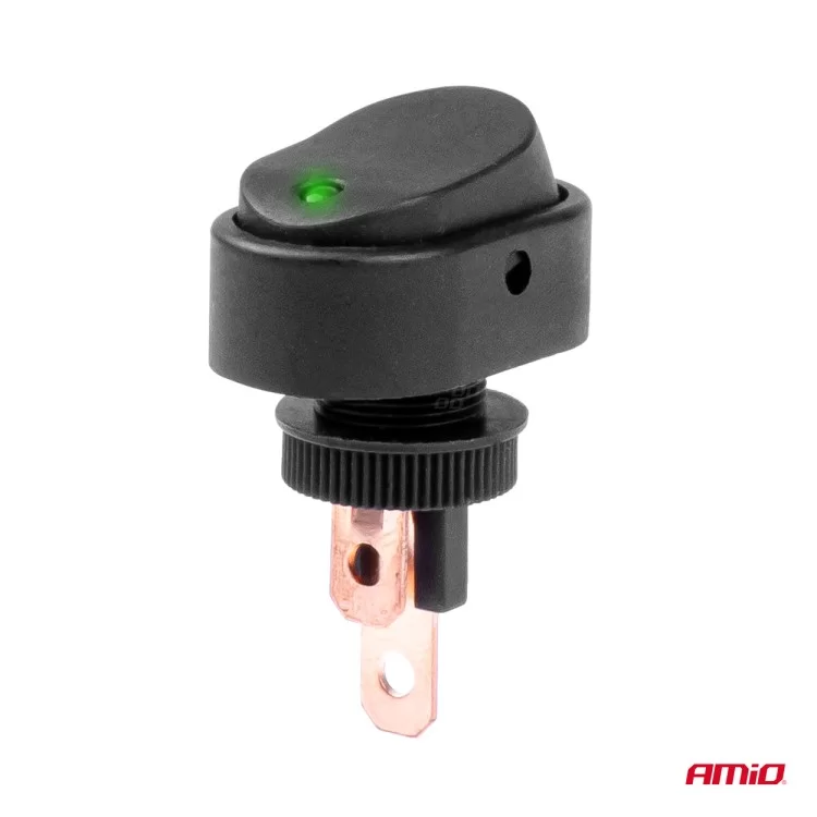 ΔΙΑΚΟΠΤΗΣ ON/OFF 3 ΕΠΑΦΩΝ ΜΕ LED ΠΡΑΣΙΝΟ 12/24V Φ12mm 30A ΜΕ ΣΠΕΙΡΩΜΑ ΟΒΑΛ ΑΜΙΟ - 1 ΤΕΜ. ΔΙΑΚΟΠΤΗΣ ON/OFF 3 ΕΠΑΦΩΝ ΜΕ LED ΠΡΑΣΙΝΟ 12/24V Φ12mm 30A ΜΕ ΣΠΕΙΡΩΜΑ ΟΒΑΛ ΑΜΙΟ - 1 ΤΕΜ.
