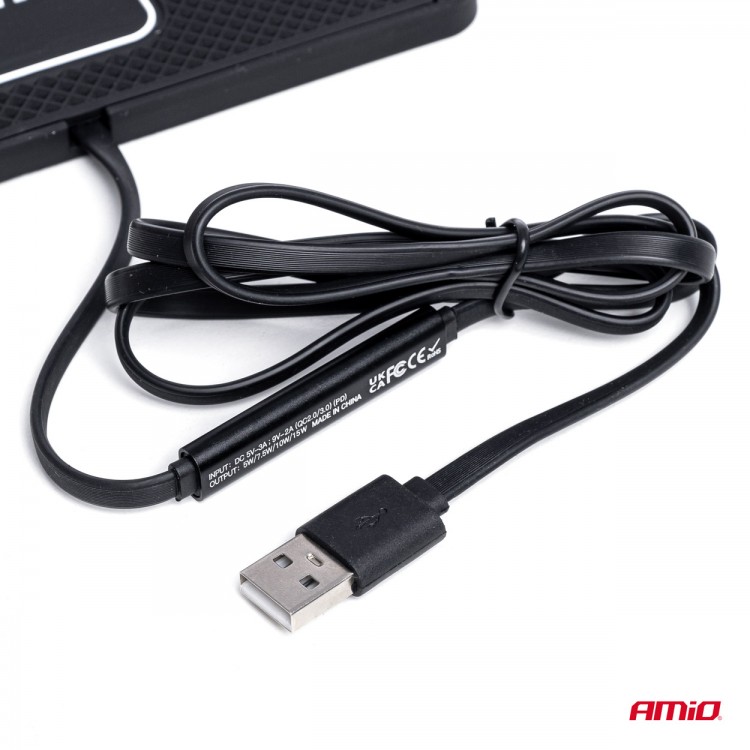 ΠΑΝΕΛ ΑΣΥΡΜΑΤΗΣ ΦΟΡΤΙΣΗΣ ΚΙΝΗΤΟΥ 3A 15W 158x78mm ΑMiO - 1 TEM. ΠΑΝΕΛ ΑΣΥΡΜΑΤΗΣ ΦΟΡΤΙΣΗΣ ΚΙΝΗΤΟΥ 3A 15W 158x78mm ΑMiO - 1 TEM.