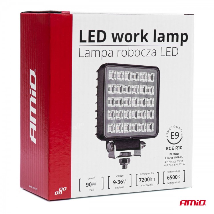 ΠΡΟΒΟΛΕΑΣ ΕΡΓΑΣΙΑΣ WORKING LAMP 30xSMD 90W 9-36V 110x110x42mm AWL34 ΑMiO - 1 TEM. ΠΡΟΒΟΛΕΑΣ ΕΡΓΑΣΙΑΣ WORKING LAMP 30xSMD 90W 9-36V 110x110x42mm AWL34 ΑMiO - 1 TEM.