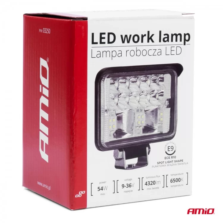 ΠΡΟΒΟΛΕΑΣ ΕΡΓΑΣΙΑΣ WORKING LAMP 18xSMD 54W 9-36V 110x80x60mm AWL39 ΑMiO - 1 TEM. ΠΡΟΒΟΛΕΑΣ ΕΡΓΑΣΙΑΣ WORKING LAMP 18xSMD 54W 9-36V 110x80x60mm AWL39 ΑMiO - 1 TEM.