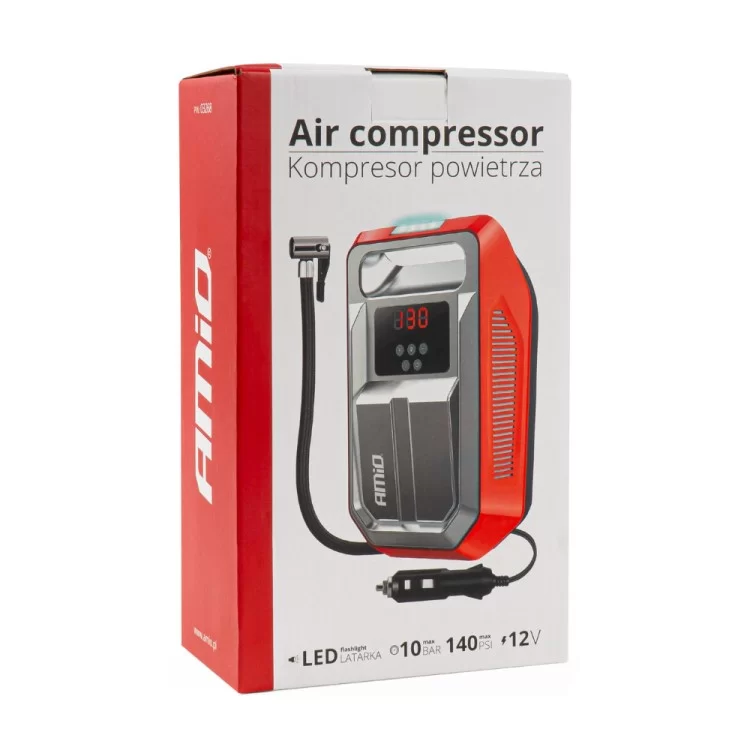 ΚΟΜΠΡΕΣΕΡ ΑΕΡΑ ΕΛΑΣΤΙΚΩΝ 12V 120W 140psi 10bar ΜΕ ΦΙΣ ΑΝΑΠΤΗΡΑ LED ΦΑΚΟ ΚΑΙ ΟΘΟΝΗ LCD ΑMiO - 1 TEM. ΚΟΜΠΡΕΣΕΡ ΑΕΡΑ ΕΛΑΣΤΙΚΩΝ 12V 120W 140psi 10bar ΜΕ ΦΙΣ ΑΝΑΠΤΗΡΑ LED ΦΑΚΟ ΚΑΙ ΟΘΟΝΗ LCD ΑMiO - 1 TEM.