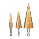 ΤΡΥΠΑΝΙΑ ΚΩΝΙΚΑ ΤΙΤΑΝΙΟΥ (HSS) 4-12mm/4-20mm/4-32mm ΑMiO - 3 TEM. ΤΡΥΠΑΝΙΑ ΚΩΝΙΚΑ ΤΙΤΑΝΙΟΥ (HSS) 4-12mm/4-20mm/4-32mm ΑMiO - 3 TEM.