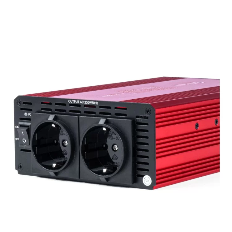 INVERTER 12>230V 1000W>2000W 3x230V socket PI05 ΑMiO - 1 TEM. INVERTER 12>230V 1000W>2000W 3x230V socket PI05 ΑMiO - 1 TEM.