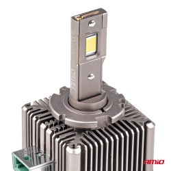 Amio - ΛΑΜΠΕΣ LED D3S 9>16V 70W 6.500K 8600lm (ΜΕ ΨΥΚΤΡΑ) XD SERIES - 2 ΤΕΜ. (03312/AM) Amio - ΛΑΜΠΕΣ LED D3S 9>16V 70W 6.500K 8600lm (ΜΕ ΨΥΚΤΡΑ) XD SERIES - 2 ΤΕΜ. (03312/AM)