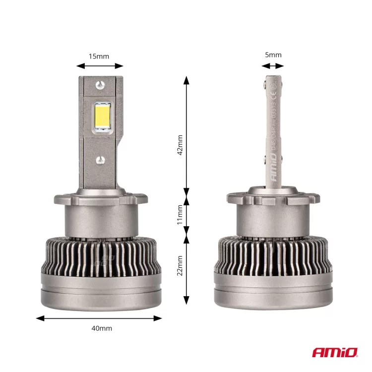 ΛΑΜΠΕΣ LED D4S/D4R 9>16V 70W 6.500K 8600lm (ΜΕ ΨΥΚΤΡΑ) XD SERIES ΑΜΙΟ - 2 ΤΕΜ. ΛΑΜΠΕΣ LED D4S/D4R 9>16V 70W 6.500K 8600lm (ΜΕ ΨΥΚΤΡΑ) XD SERIES ΑΜΙΟ - 2 ΤΕΜ.