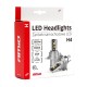 ΛΑΜΠΕΣ LED H4 H-SERIES 9>18V 42W 6500K 3600lm +200% CSP LED  AMiO - 2 TEM.