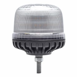 Amio - ΦΑΡΟΣ DIAMONT W25SB ΜΕ ΛΕΥΚΟ ΚΑΠΑΚΙ 12/24V 24xSMD LED ΠΟΡΤΟΚΑΛΙ ΒΙΔΩΤΟΣ 154x126mm - 1 ΤΕΜ. (03339/AM)