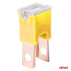 Amio - ΑΣΦΑΛΕΙΕΣ JapVal PAL O ΑΡΣΕΝΙΚΕΣ 60A ΣΕ KΙΤΡΙΝΟ ΧΡΩΜΑ - 2 Τεμ. (03400/AM)
