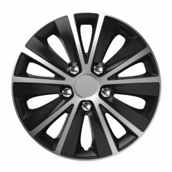 Amio - ΤΑΣΙΑ 14" RAPIDE NC SILVER BLACK ΣΕΤ 4 ΤΕΜ ΣΕ ΚΟΥΤΙ (0341/AM)
