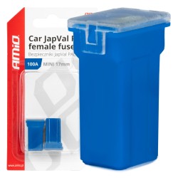 Amio - ΑΣΦΑΛΕΙΕΣ JapVal PAL ΜΙΝΙ 17mm ΘΗΛΥΚΕΣ 100A ΣΕ ΜΠΛΕ ΧΡΩΜΑ - 2 Τεμ. (03450/AM)