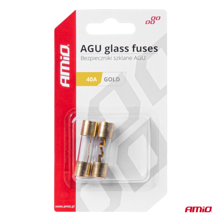 ΑΣΦΑΛΕΙΕΣ ΓΥΑΛΙΝΕΣ AGU AGU 40A 38x10,3mm ΑΜΙΟ - 2 ΤΕΜ. ΑΣΦΑΛΕΙΕΣ ΓΥΑΛΙΝΕΣ AGU AGU 40A 38x10,3mm ΑΜΙΟ - 2 ΤΕΜ.