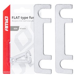 Amio - ΑΣΦΑΛΕΙΕΣ FLAT 41mm 60A - 2 Τεμ. (03492/AM)