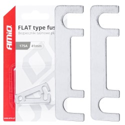 Amio - ΑΣΦΑΛΕΙΕΣ FLAT 41mm 175A - 2 Τεμ. (03496/AM)