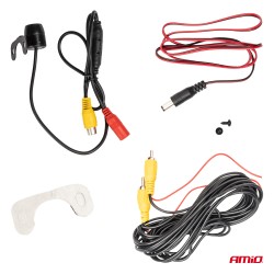 Amio - ΚΑΜΕΡΑ ΟΠΙΣΘΟΠΟΡΕΙΑΣ 12V LED ΜΕ NYΧΤΕΡΙΝΗ ΛΗΨΗ ΚΑΙ ΜΕΤΑΛΛΙΚΗ ΒΑΣΗ ΣΤΗΡΙΞΗΣ HD-320 LED - 1 TEM. (03532/AM)