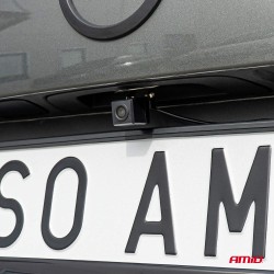 Amio - ΚΑΜΕΡΑ ΟΠΙΣΘΟΠΟΡΕΙΑΣ 12V 720pHD ΡΥΘΜΙΣΗ ΚΛΙΣΗΣ/ΤΕΤΡΑΓΩΝΗ ΜΕ ΜΕΤΑΛΛΙΚΗ ΒΑΣΗ ΣΤΗΡΙΞΗΣ HD-315 - 1 TEM. (03534/AM)