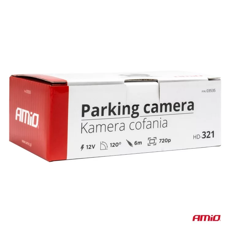 ΚΑΜΕΡΑ ΟΠΙΣΘΟΠΟΡΕΙΑΣ 12V 720pHD ΡΥΘΜΙΣΗ ΚΛΙΣΗΣ ΜΕ ΜΕΤΑΛΛΙΚΗ ΒΑΣΗ ΣΤΗΡΙΞΗΣ HD-321 ΑMiO - 1 TEM. ΚΑΜΕΡΑ ΟΠΙΣΘΟΠΟΡΕΙΑΣ 12V 720pHD ΡΥΘΜΙΣΗ ΚΛΙΣΗΣ ΜΕ ΜΕΤΑΛΛΙΚΗ ΒΑΣΗ ΣΤΗΡΙΞΗΣ HD-321 ΑMiO - 1 TEM.