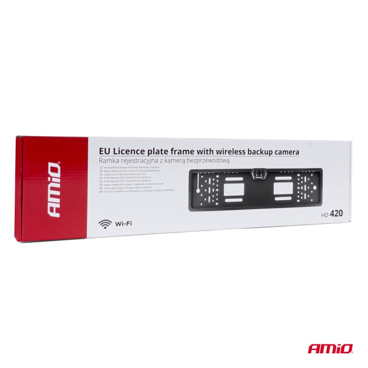 ΚΑΜΕΡΑ ΟΠΙΣΘΟΠΟΡΕΙΑΣ 12V ΑΣΥΡΜΑΤΗ (WIFI) ΜΕ ΔΥΝΑΤΟΤΗΤΑ ΣΥΝΔΕΣΗΣ ΣΕ SMARTPHONE (IOS/ANDROID) HD-410 ΑMiO - 1 TEM. ΚΑΜΕΡΑ ΟΠΙΣΘΟΠΟΡΕΙΑΣ 12V ΑΣΥΡΜΑΤΗ (WIFI) ΜΕ ΔΥΝΑΤΟΤΗΤΑ ΣΥΝΔΕΣΗΣ ΣΕ SMARTPHONE (IOS/ANDROID) HD-410 ΑMiO - 1 TEM.