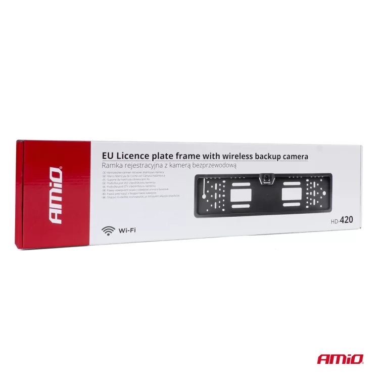 ΚΑΜΕΡΑ ΟΠΙΣΘΟΠΟΡΕΙΑΣ 12V ΑΣΥΡΜΑΤΗ (WIFI) ΜΕ ΔΥΝΑΤΟΤΗΤΑ ΣΥΝΔΕΣΗΣ ΣΕ SMARTPHONE (IOS/ANDROID) HD-410 ΑMiO - 1 TEM. ΚΑΜΕΡΑ ΟΠΙΣΘΟΠΟΡΕΙΑΣ 12V ΑΣΥΡΜΑΤΗ (WIFI) ΜΕ ΔΥΝΑΤΟΤΗΤΑ ΣΥΝΔΕΣΗΣ ΣΕ SMARTPHONE (IOS/ANDROID) HD-410 ΑMiO - 1 TEM.