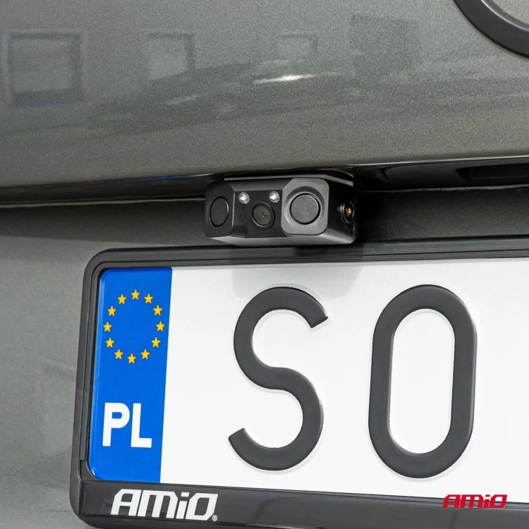 ΚΑΜΕΡΑ ΟΠΙΣΘΟΠΟΡΕΙΑΣ 12V ΜΕ ΑΙΣΘΗΤΗΡΑ ΣΤΑΘΜΕΥΣΗΣ/ ΒΟΜΒΗΤΗ ΗΧΟΥ ΚΑΙ ΦΩΣ LED ΓΙΑ ΝΥΧΤΕΡΙΝΗ ΛΗΨΗ 720pHD ΑMiO - 1 TEM. ΚΑΜΕΡΑ ΟΠΙΣΘΟΠΟΡΕΙΑΣ 12V ΜΕ ΑΙΣΘΗΤΗΡΑ ΣΤΑΘΜΕΥΣΗΣ/ ΒΟΜΒΗΤΗ ΗΧΟΥ ΚΑΙ ΦΩΣ LED ΓΙΑ ΝΥΧΤΕΡΙΝΗ ΛΗΨΗ 720pHD ΑMiO - 1 TEM.