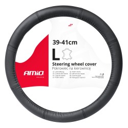 Amio - ΚΑΛΥΜΜΑ ΤΙΜΟΝΙΟΥ ΑΠΟ ΤΕΧΝΟΔΕΡΜΑ 39-41CM SWC-48-L ΣΕ ΜΑΥΡΟ ΧΡΩΜΑ ΜΕ ΜΑΥΡΕΣ ΡΑΦΕΣ - 1 ΤΕΜ. (03547/AM) Amio - ΚΑΛΥΜΜΑ ΤΙΜΟΝΙΟΥ ΑΠΟ ΤΕΧΝΟΔΕΡΜΑ 39-41CM SWC-48-L ΣΕ ΜΑΥΡΟ ΧΡΩΜΑ ΜΕ ΜΑΥΡΕΣ ΡΑΦΕΣ - 1 ΤΕΜ. (03547/AM)
