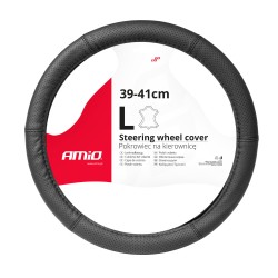 Amio - ΚΑΛΥΜΜΑ ΤΙΜΟΝΙΟΥ ΑΠΟ ΤΕΧΝΟΔΕΡΜΑ (L) 39-41cm SWC-50-L ΣΕ ΜΑΥΡΟ ΧΡΩΜΑ ΤΡΥΠΗΤΟ ΜΕ ΜΑΥΡΕΣ ΡΑΦΕΣ - 1 ΤΕΜ. (03557/AM) Amio - ΚΑΛΥΜΜΑ ΤΙΜΟΝΙΟΥ ΑΠΟ ΤΕΧΝΟΔΕΡΜΑ (L) 39-41cm SWC-50-L ΣΕ ΜΑΥΡΟ ΧΡΩΜΑ ΤΡΥΠΗΤΟ ΜΕ ΜΑΥΡΕΣ ΡΑΦΕΣ - 1 ΤΕΜ. (03557/AM)
